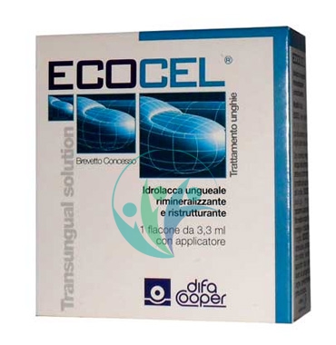 Difa Cooper Linea Unghie Sane ECOCEL Idrolacca Ungueale Indurente 3,3 ml