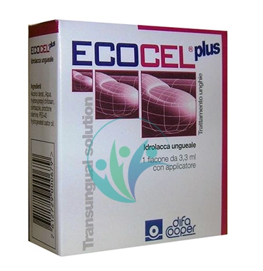 Difa Cooper Linea Unghie Sane ECOCEL Plus Idrolacca Ungueale Indurente 3,3 ml