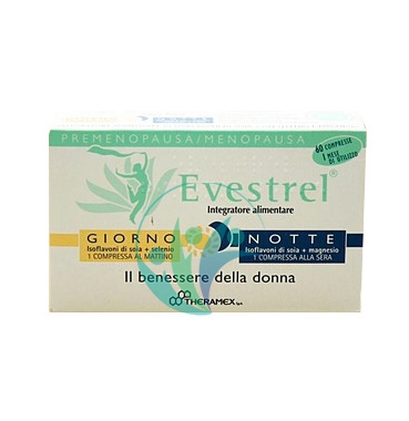 Theramex Linea Menopausa Evestrel Giorno e Notte Integratore 60 Compresse