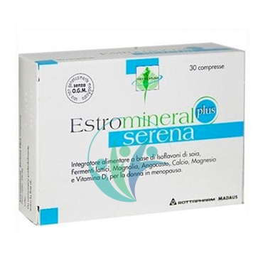Estromineral Linea Menopausa Serena Plus Integratore Alimentare 30 Compresse