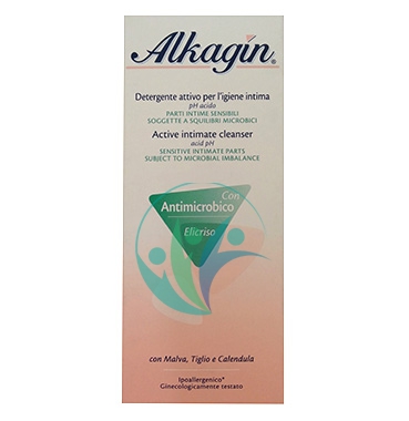 Alkagin Linea Intima Dermatologica Detergente Attivo Anti-Microbico 250 ml