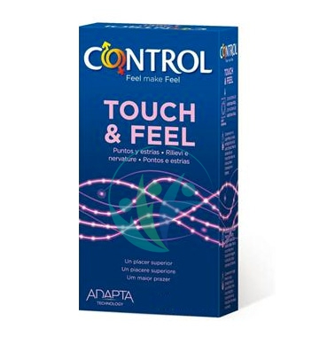 Control Linea Contraccezione Protezione 6 Profilattici Adapta Touch & Feel