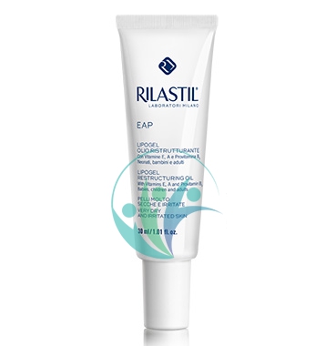 Rilastil Linea EAP Vitamine E A Polivitamina B Lipogel Olio Ristrutturante 30 ml