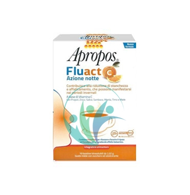 Apropos Linea Difese Immunitarie Fluact C Azione Notte Rilassante 10 Buste