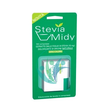 Esi Linea Alimentazione Speciale Stevia Midy Dolcificante Naturale 100 Compresse