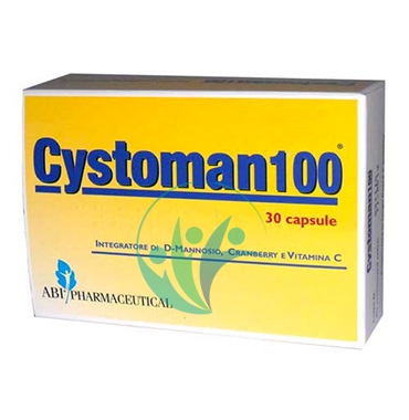 ABI Pharmaceutical Linea Benessere Urinario Cystoman 100 Integratore 30 Capsule