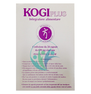 Bromatech Linea Colesterolo Kogi Plus Integratore Alimentare 24 Capsule