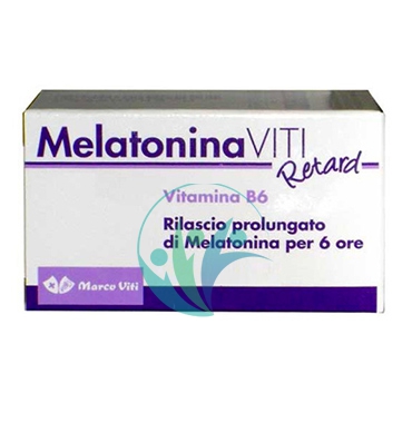 Marco Viti Linea Sonno e Relax Melatonina Retard 1mg Integratore 60 Compresse