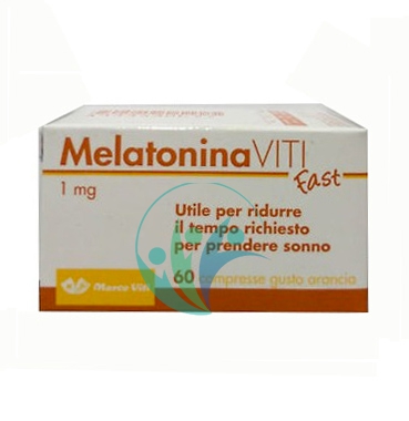Marco Viti Linea Sonno e Relax Melatonina Fast 1mg Integratore 60 Compresse