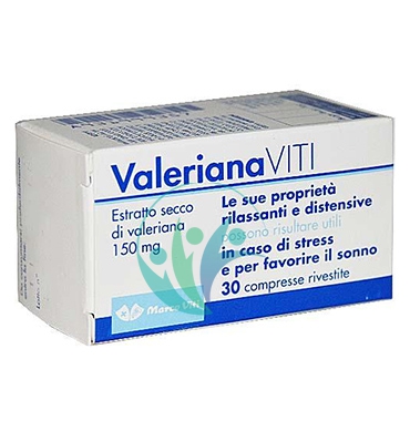 Marco Viti Linea Sonno Relax Valeriana Integratore Alimentare 30 Compresse