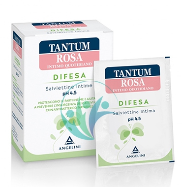 Tantum Rosa Linea Benessere Intimo Difesa 10 Salviettine Detergenti Anti-Odore