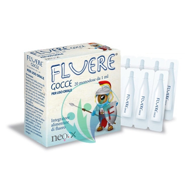 Neoox Group Linea Salute Dentale Fluere Integratore Alimentare Gocce 20 Fiale