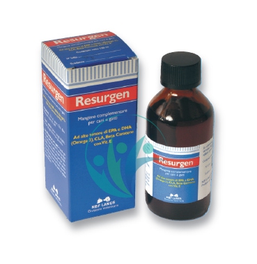 N.B.F. Lanes Linea Animali Domestici Resurgen Integratore Cani e Gatti 100 ml