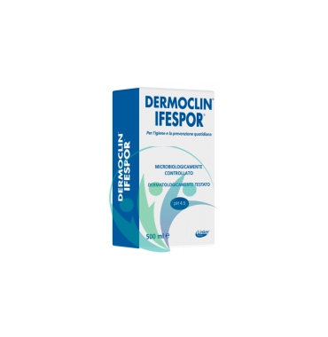Dermoclin Linea Igiene del Corpo Ifespor Detergente Uso Frequente 500 ml
