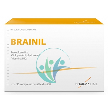 PharmaLine Linea Vitamine Minerali Brainil Integratore 30 Compresse