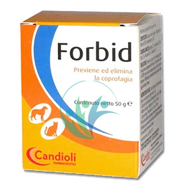 Candioli Linea Animali Domestici Forbid Cani e Gatti Coprofagia Polvere 50 g