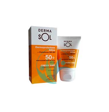 Dermasol Linea Protezione Solare SPF50+ Crema Viso Protezione Molto Alta 50 ml