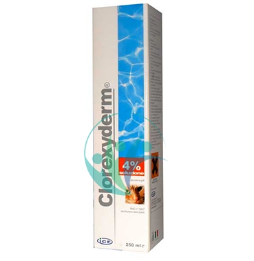 ICF Farmaceutici Linea Animali Domestici Clorexyderm4 Soluzione Cani Gatti 100ml