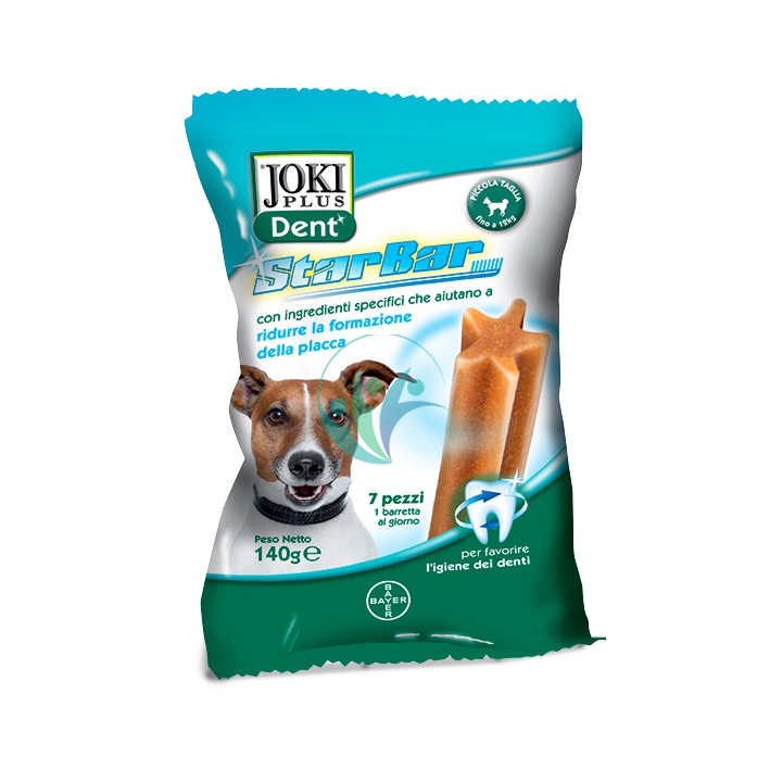 Bayer Pet Linea Animali Domestici Joki Dent Igiene Dentale Cani 7 Barrette 140 g