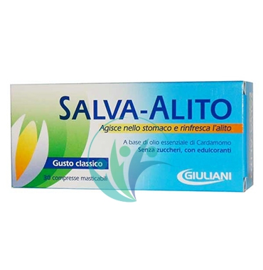 Giuliani Linea Digestione Sana Salva-Alito 30 Compresse Rinfrescanti Classiche