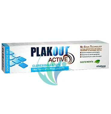 Polifarma Linea Igiene Dentale Quotidiana Plakout Active 0,12 Dentifricio 75 ml