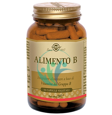Solgar Linea Vitamine e Minerali Alimento B Integratore Alimentare 50 Capsule