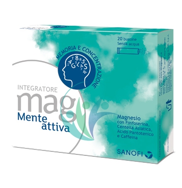 Sanofi Aventis Linea Memoria Concentrazione Mag Mente Attiva Integratore 20Buste