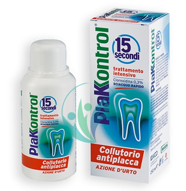 Plakkontrol Linea Igiene Dentale Quotidiana 15 Secondi Collutorio 250 ml