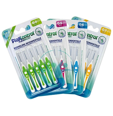 Plakkontrol Linea Igiene Interdentale Quotidiana FlexiBrush 5 Scovolini 0,7 mm
