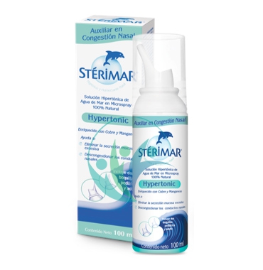 Sterimar Linea Pulizia e Salute del Naso CU/Mn Spray Nasale Ipertonico 50 ml