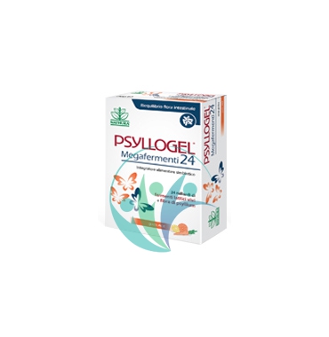 Nathura Linea Intestino Sano Psyllogel Megafermenti 24 Integratore 12 Buste ACE