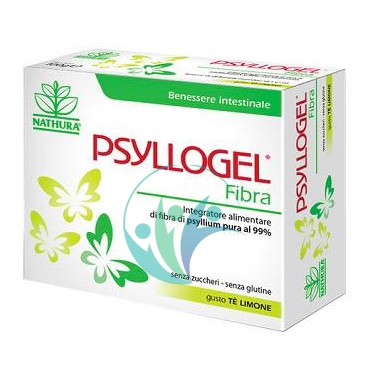 Nathura Linea Intestino Sano Psyllogel Fibra Integratore 20 Buste T al Limone
