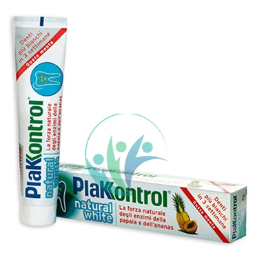 Plakkontrol Linea Igiene Dentale Quotidiana Natural White Dentifricio 100 g