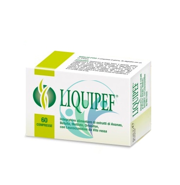 Natural Bradel Linea Circolazione Venosa Liquipef Integratore 60 Compresse