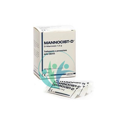 Krymi Linea Apparato Urinario Mannocist-D Prodotto Equilibrante Cistite 20 Buste