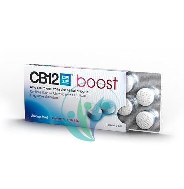 Omega Pharma CB12 Chewing Gum Senza Zucchero alla Menta 10 Chewing Gum