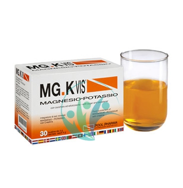 MGK VIS Linea Sali Minerali Polvere Granulare Integratore 14 buste Gusto Arancia