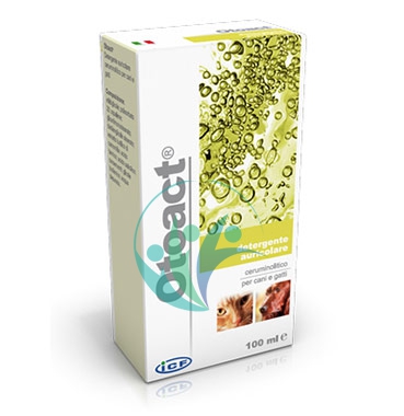 ICF Farmaceutici Linea Animali Domestici Otoact Detergente Cani Gatti 100 ml