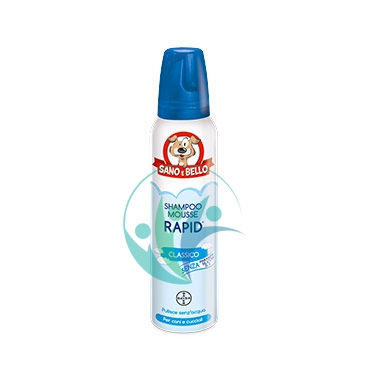 Bayer Pet Linea Animali Domestici Sano e Bello Cani Rapid Shampoo Secco 300 ml