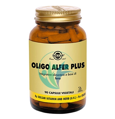 Solgar Linea Minerali Oligo Alfer Plus Integratore Alimentare 90 Capsule Vegetal