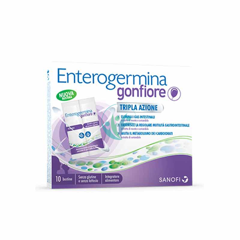Sanofi Aventis Linea Intestino Sano Enterogermina Gonfiore Integratore 20 Buste