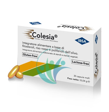 IBSA Linea Colesterolo Trigliceridi Colesia Integratore 30 Capsule Softgel Caps