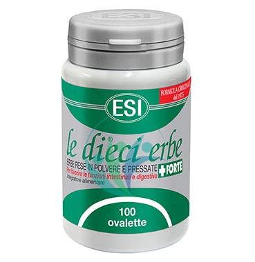 Esi Linea Benessere Intestinale Le Dieci Erbe +Forte 100 Ovalette