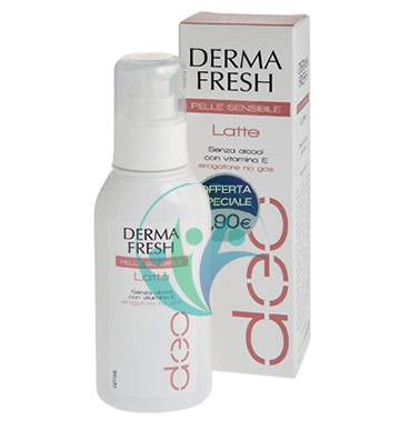 Dermafresh Linea Pelli Sensibili Latte Deodorante Vitamina E Senza Alcool 100 ml
