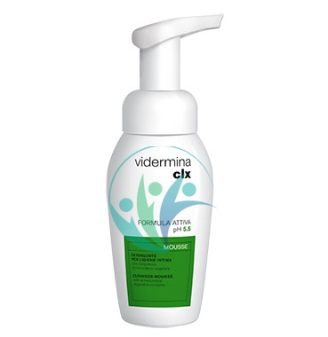 Vidermina Linea Verde CLX Mousse Detergente pH 5.5 Formula Attiva 200 ml