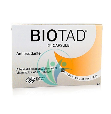 Biomedica Linea Benessere Energia BioTad Integratore Alimentare 24 Capsule