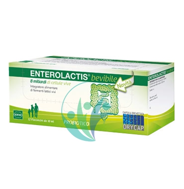 Sofar Linea Intestino Sano Enterolactis Integratore Fermenti Lattici 12 Fiale