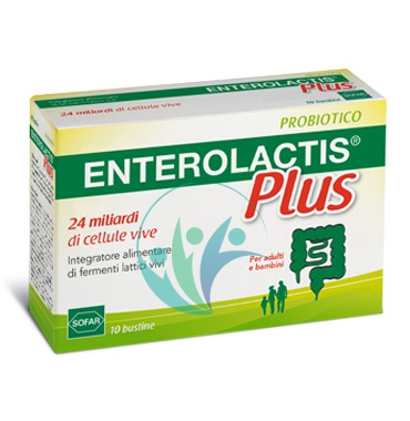 Sofar Linea Intestino Sano Enterolactis Plus Integratore Fermenti 10 Buste