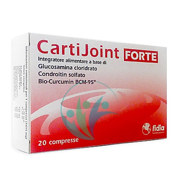 Fidia Linea Articolazioni Sane CartiJoint Forte Integratore 20 Compresse