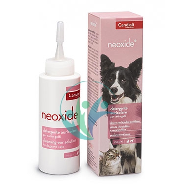 Candioli Linea Animali Domestici Neoxide Soluzione Otologica Cani Gatti 100 ml